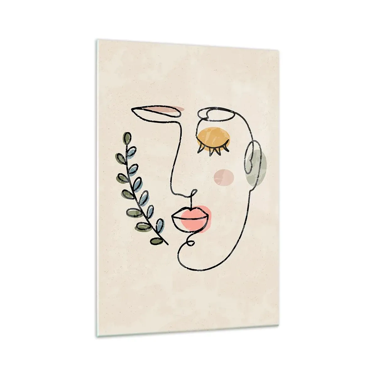 Billede på glas - Ro fundet - 70x100 cm