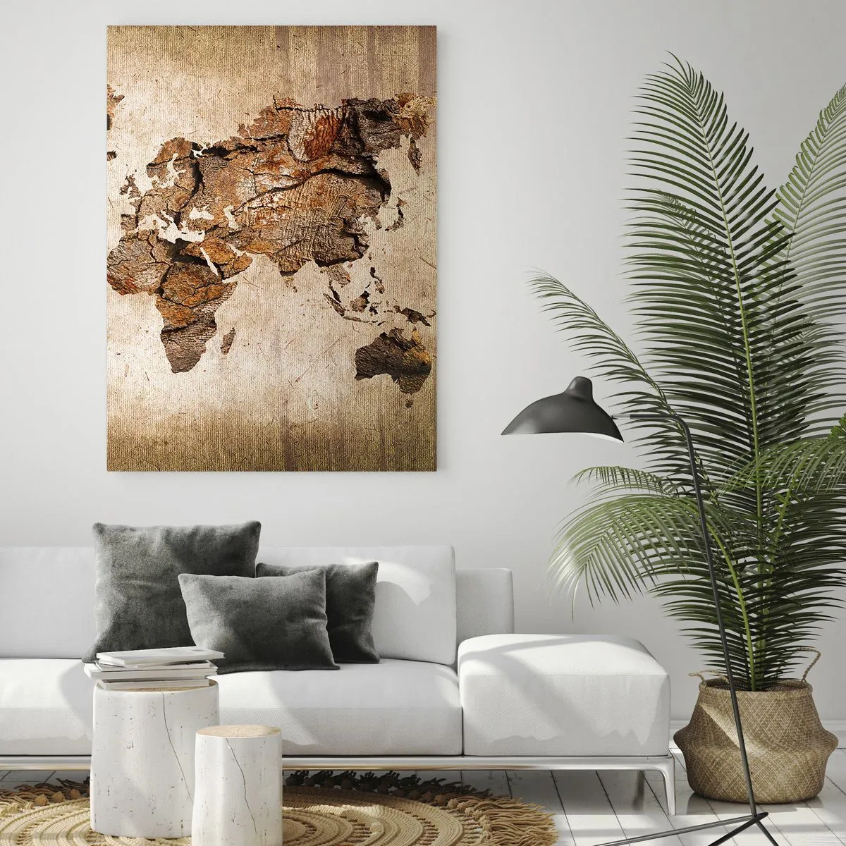 Billede på glas - Opdagelse af verden - 70x100 cm