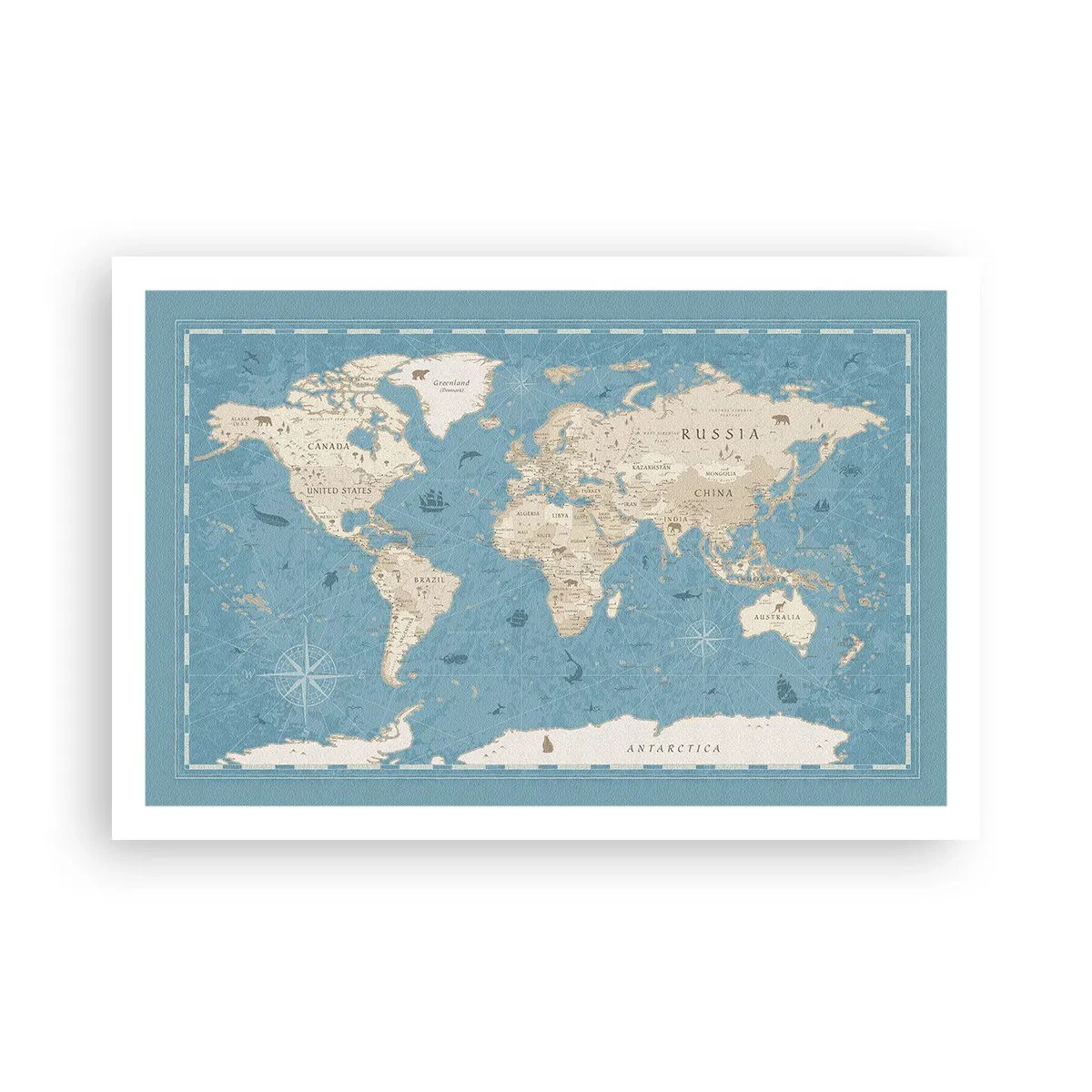 Plakat - En verden inden for rækkevidde - 91x61 cm