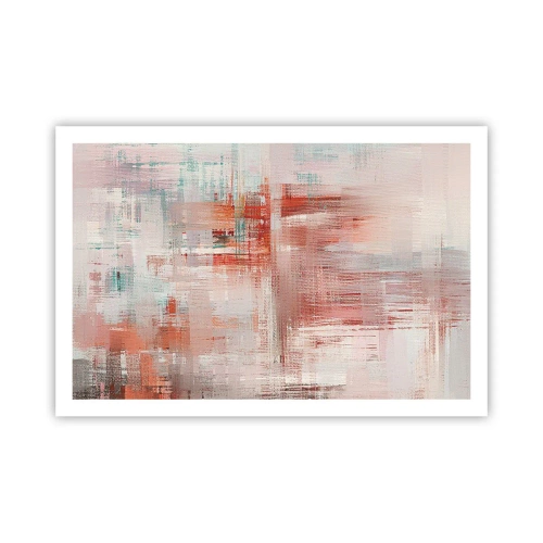 Plakat - Diset. Hvor er dog det lyserødt - 91x61 cm