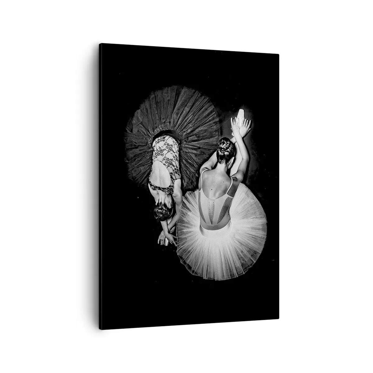 Lærredstryk - Billede på lærred - Yin og yang - den perfekte balance - 50x70 cm