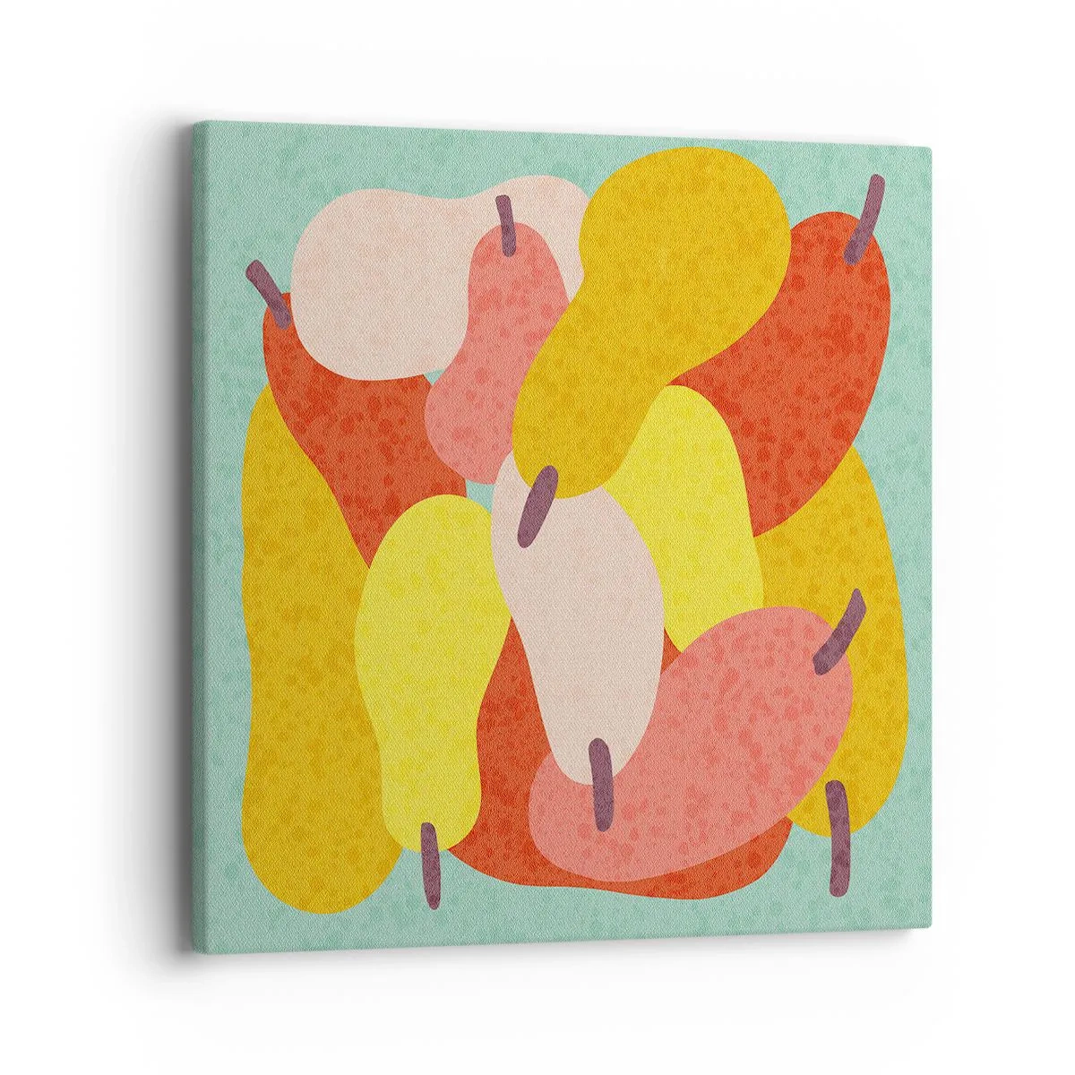 Lærredstryk - Billede på lærred - Smag på sommersolen - 40x40 cm