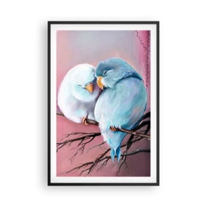 Plakat i sort ramme - Hvad er der at tilføje?.... - 61x91 cm