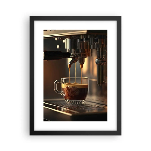 Plakat i sort ramme - En sensuel blanding - 30x40 cm