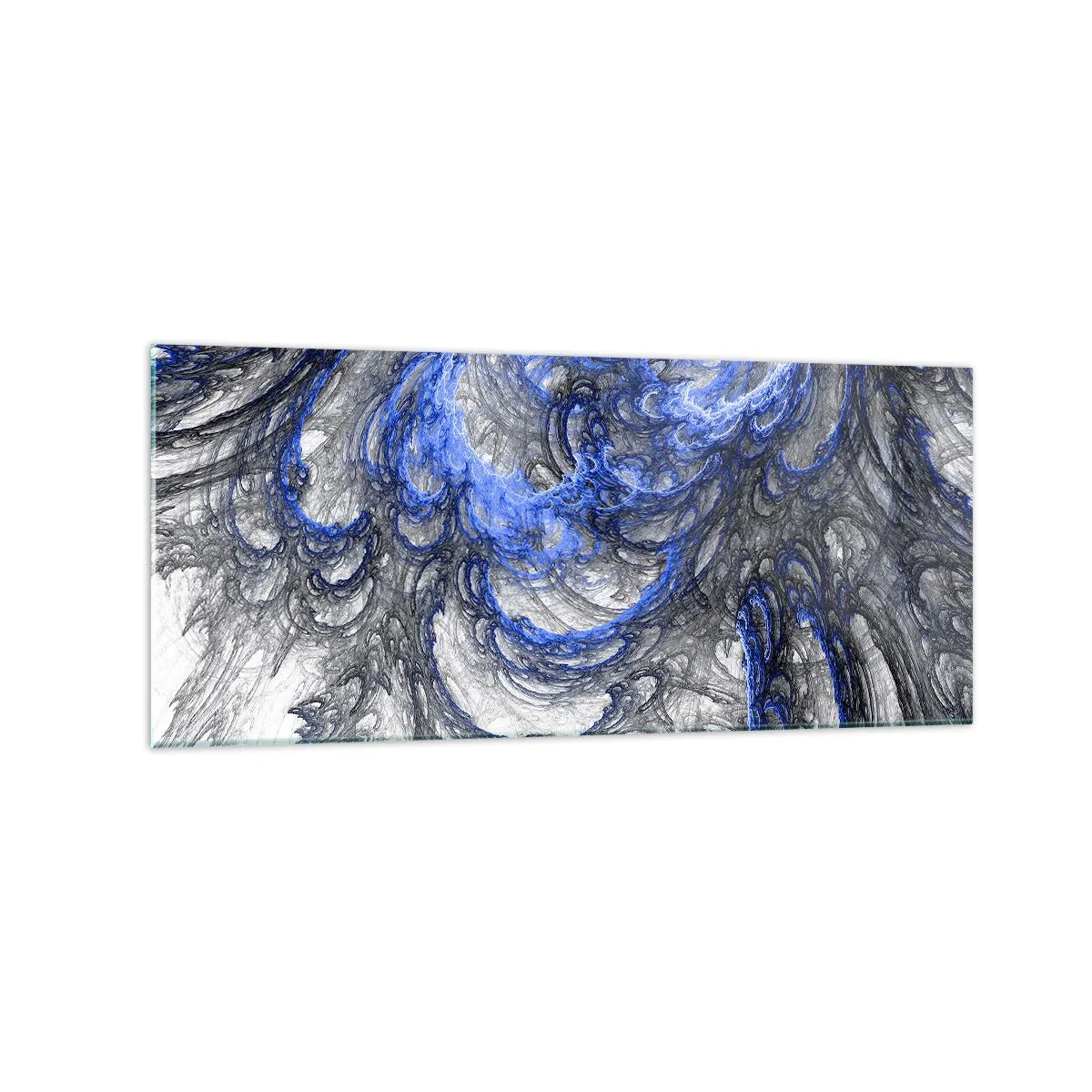 Billede på glas - En bølges fødsel - 120x50 cm
