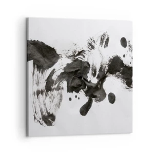 Lærredstryk - Billede på lærred - En metode i galskaben? - 50x50 cm