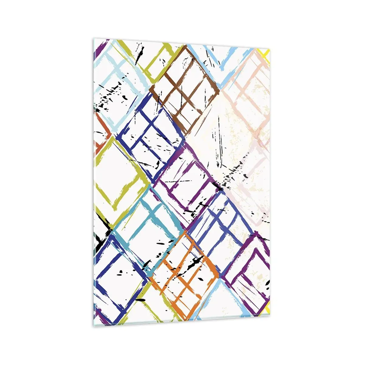 Billede på glas - Celler til udlejning - 80x120 cm