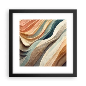 Plakat i sort ramme - Øjeblikke før forandring - 30x30 cm