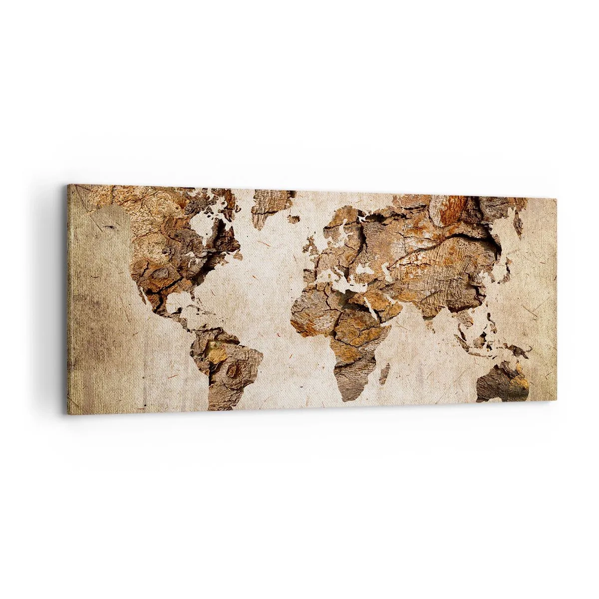 Lærredstryk - Billede på lærred - Opdagelse af verden - 100x40 cm