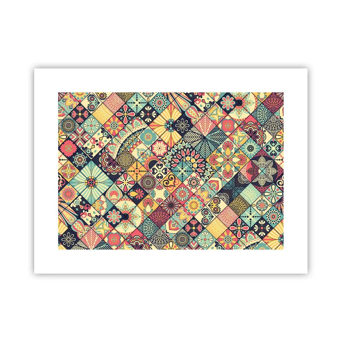 Plakat - Marokkansk stemning - 40x30 cm
