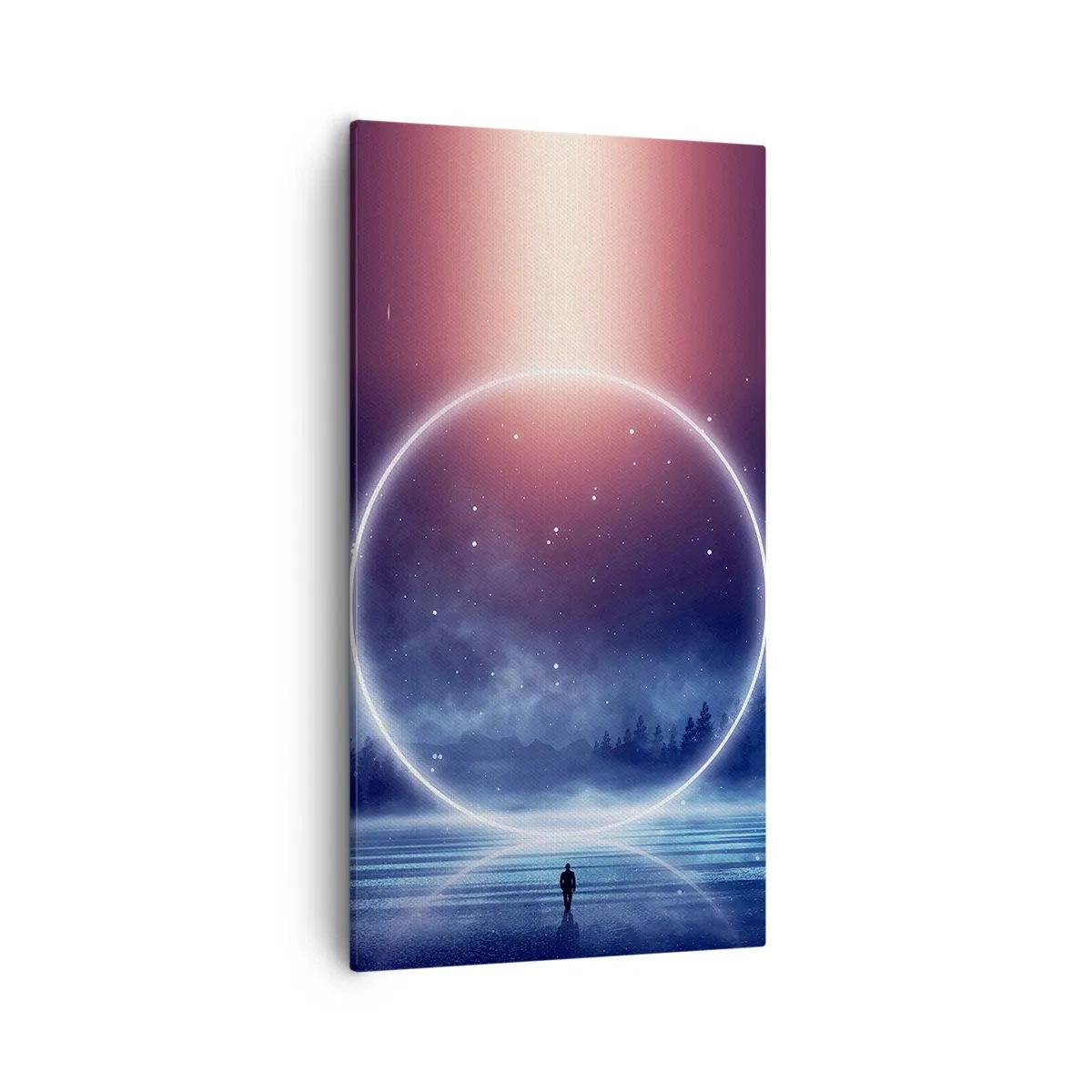 Lærredstryk - Billede på lærred - De er allerede her... - 55x100 cm