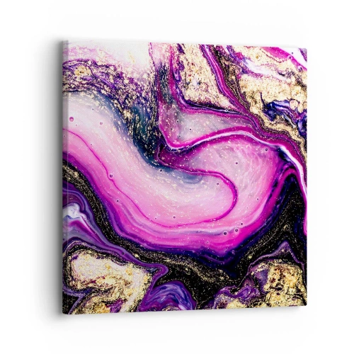 Lærredstryk - Billede på lærred - Et øjeblik bag kulisserne - 30x30 cm