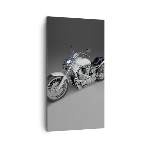 Lærredstryk - Billede på lærred - Det giver dig lyst til at knæle - 45x80 cm