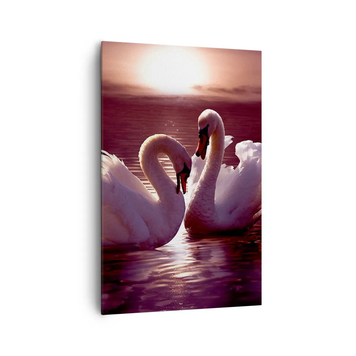 Lærredstryk - Billede på lærred - Indtil døden skiller os ad - 80x120 cm