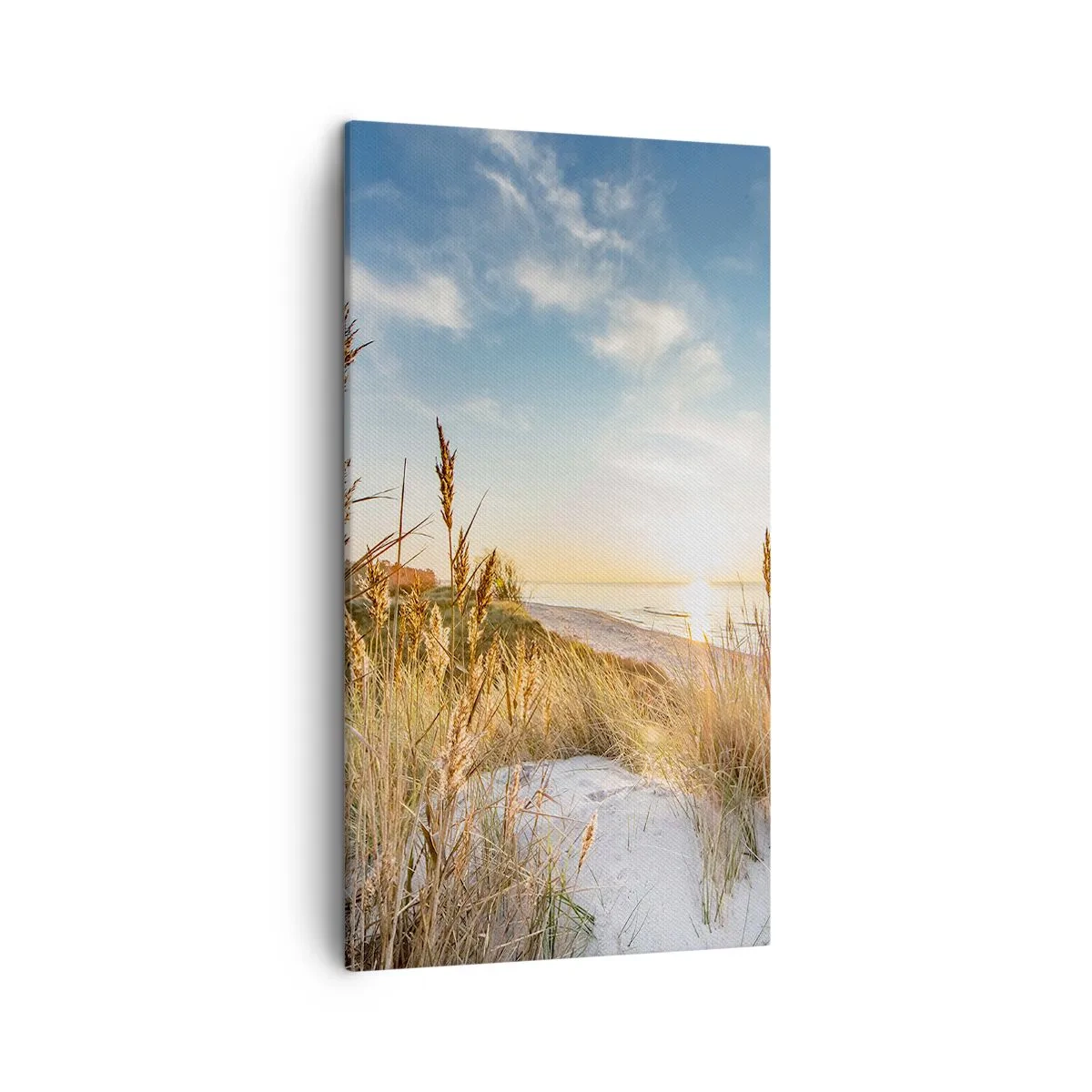 Lærredstryk - Billede på lærred - Nordstrand - 45x80 cm