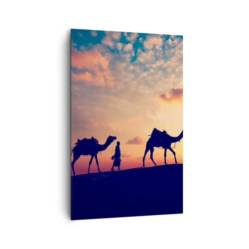 Lærredstryk - Billede på lærred - Orientens mystiske ånd - 80x120 cm