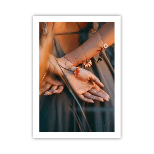 Plakat - Forbundet med naturen - 50x70 cm