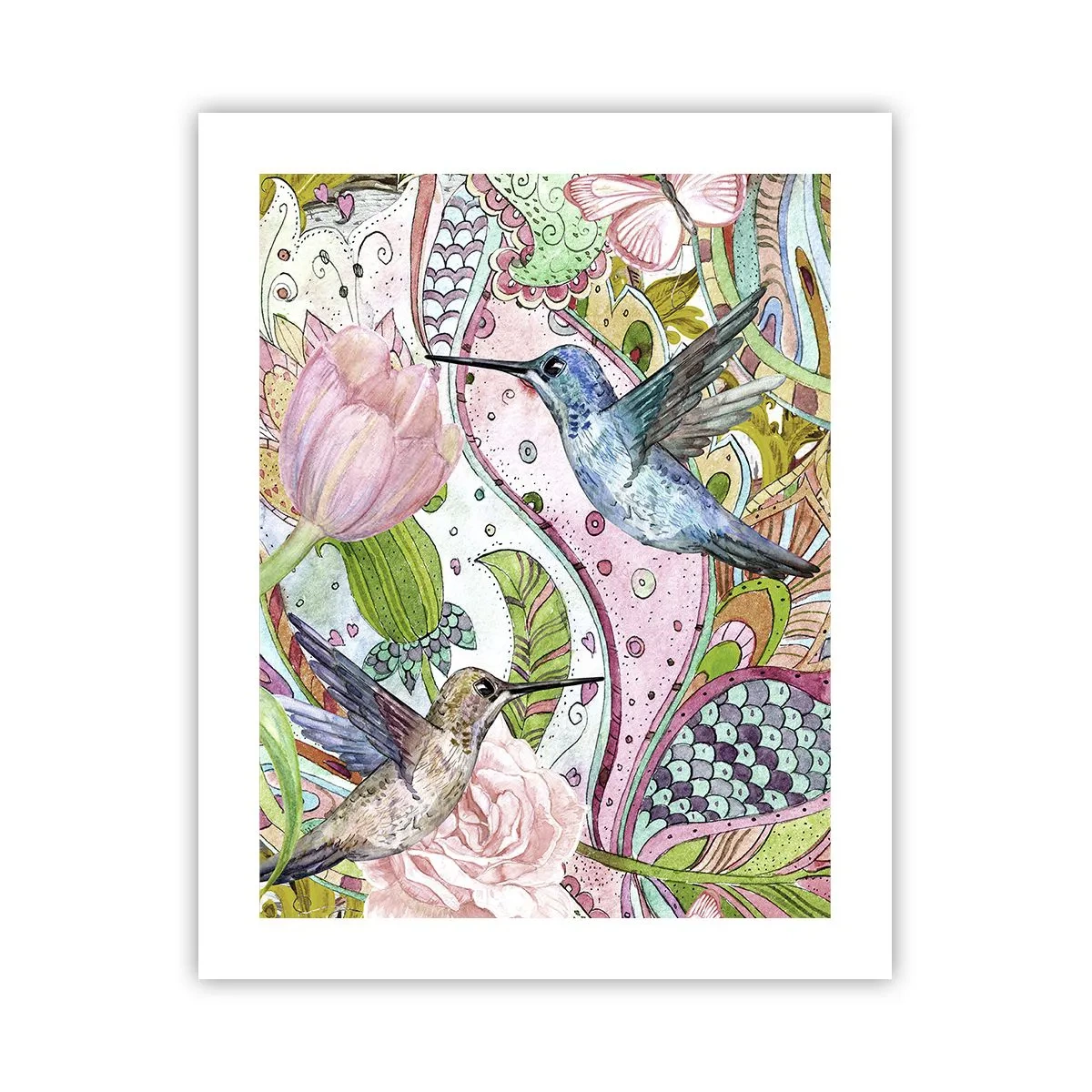 Plakat - Forviklet i vinstokkene - 40x50 cm