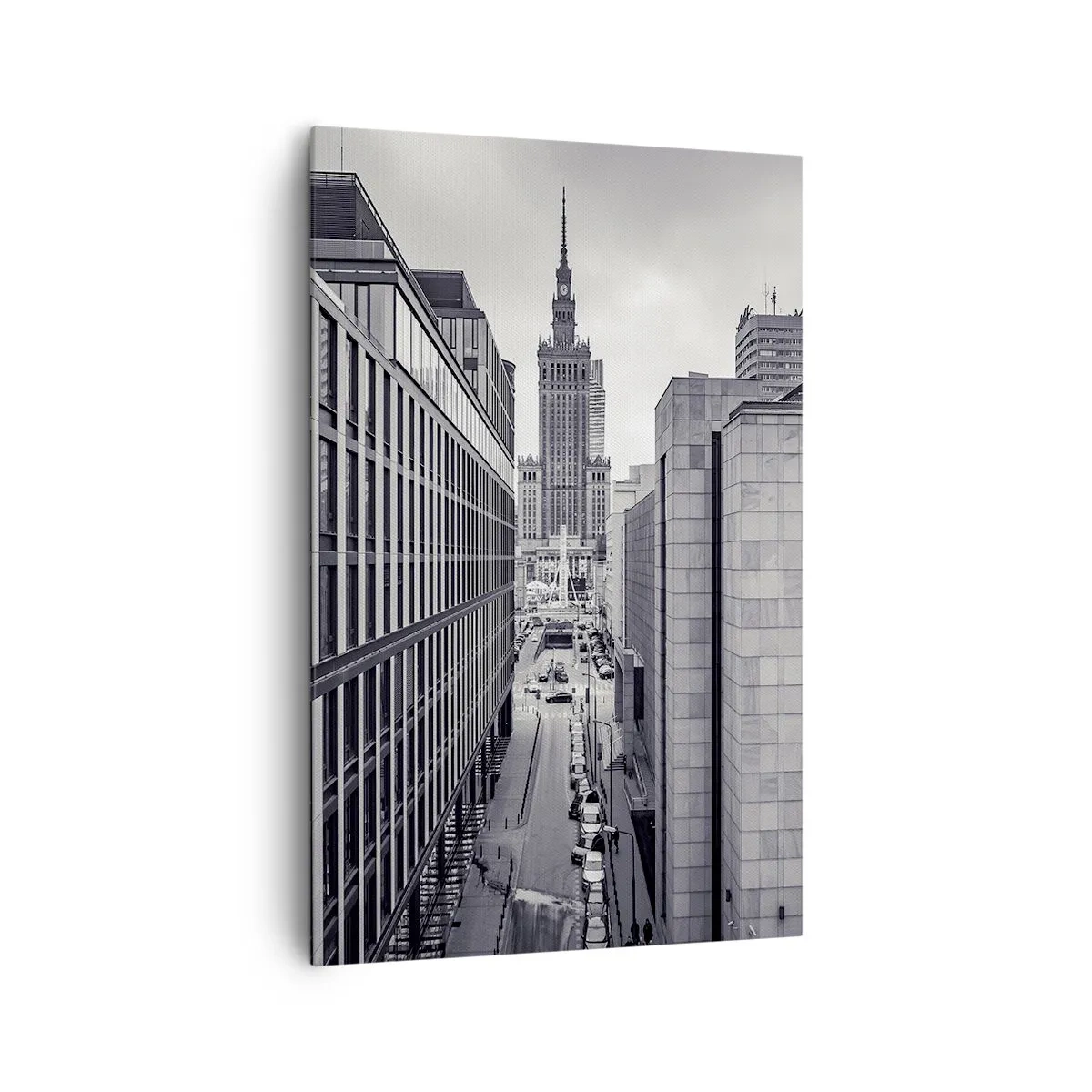 Lærredstryk - Billede på lærred - Warszawa dalen - 80x120 cm