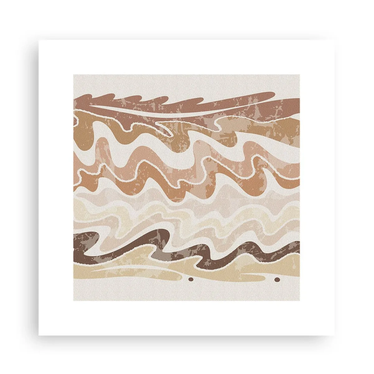 Plakat - God energi - gode følelser - 30x30 cm