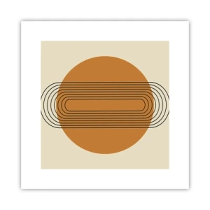 Plakat - Den perfekte plan - 30x30 cm