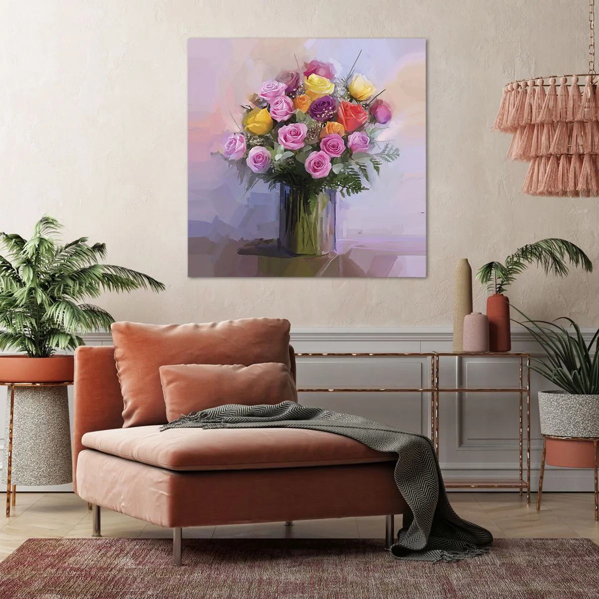 Lærredstryk - Billede på lærred - Bevaret skønhed - 50x50 cm