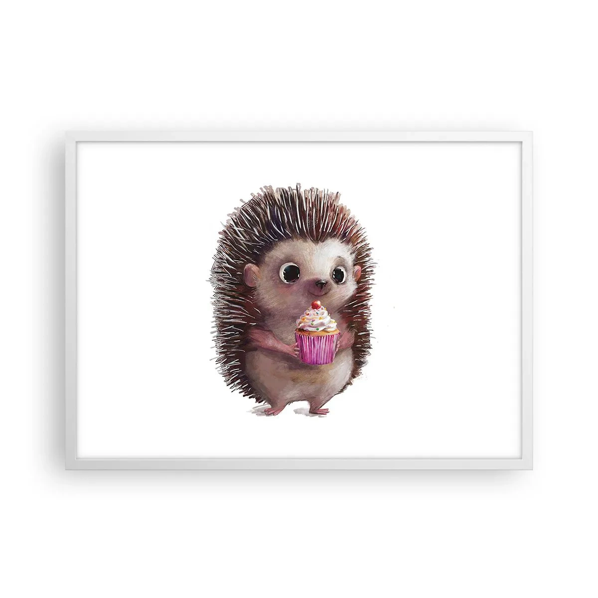 Plakat i hvid ramme - Fejring er hver dag - 70x50 cm