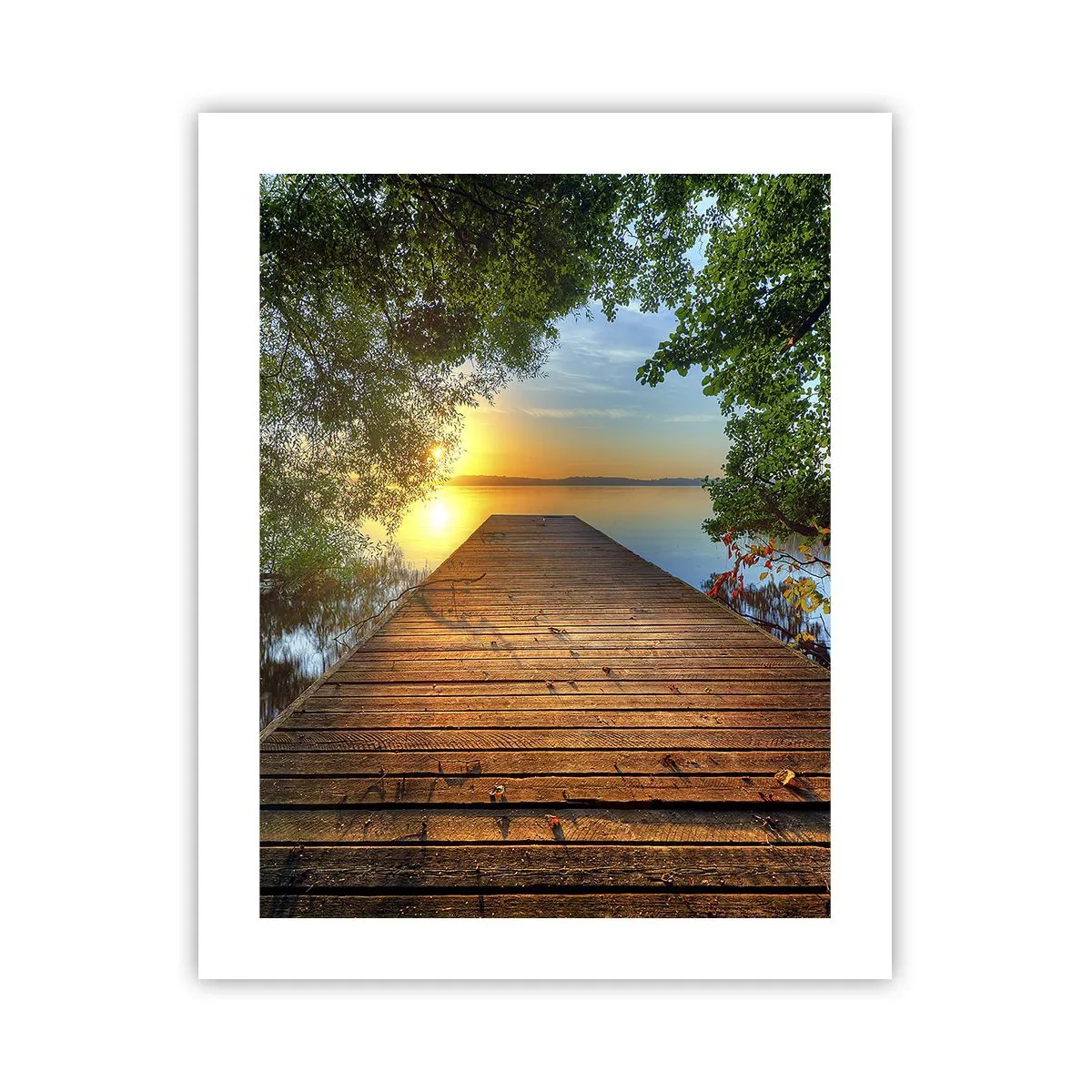 Plakat - Tag dig god tid, sæt dig ned - 40x50 cm