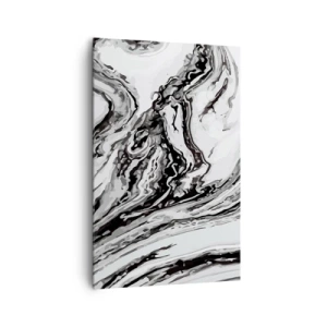 Lærredstryk - Billede på lærred - I begyndelsen var det kaos - 80x120 cm