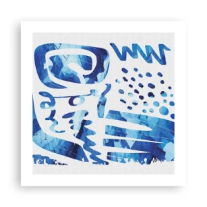 Plakat - Tilbage til rødderne - 50x50 cm