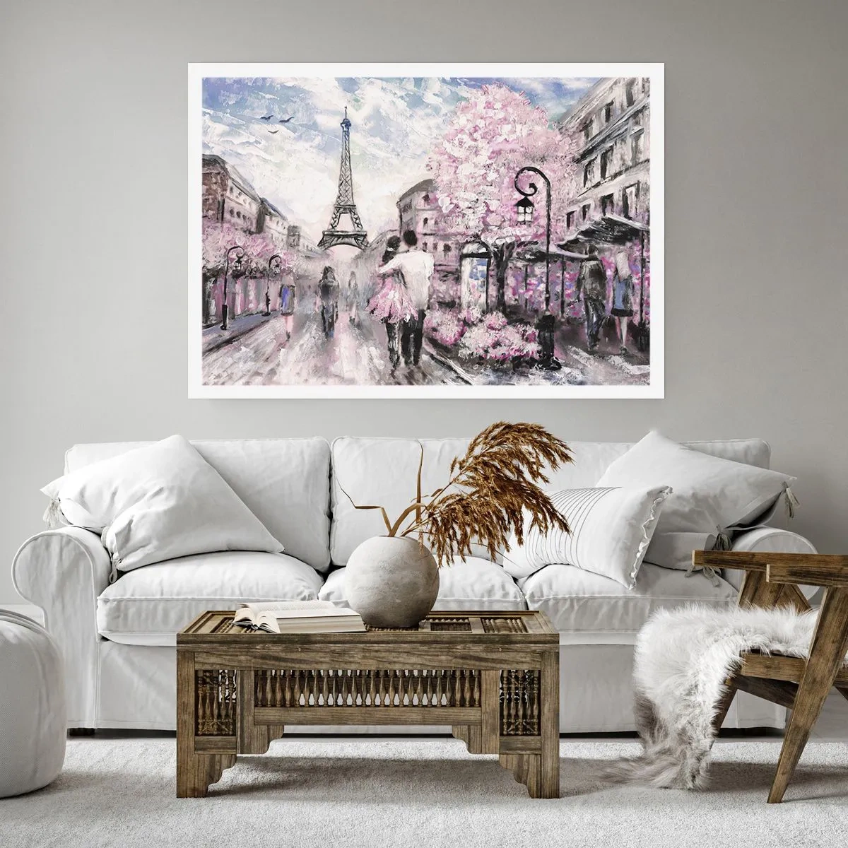 Plakat - Hvis du bliver forelsket, er det kun i... - 50x40 cm