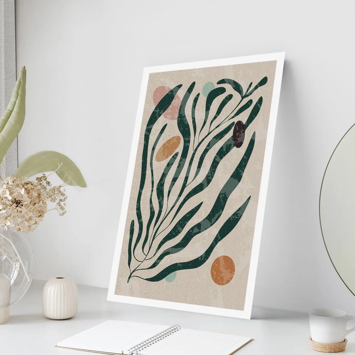 Plakat - Blandt det grønne - 70x100 cm