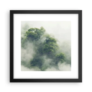 Plakat i sort ramme - Pakket ind i tåge - 30x30 cm