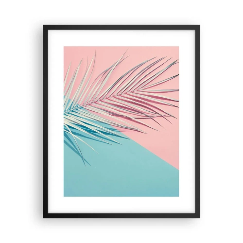 Plakat i sort ramme - Tropisk indtryk - 40x50 cm