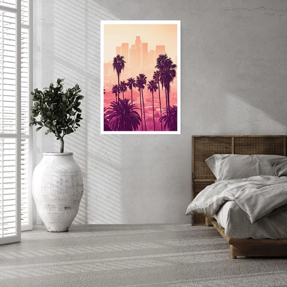 Plakat - Landskab i Californien - 30x40 cm