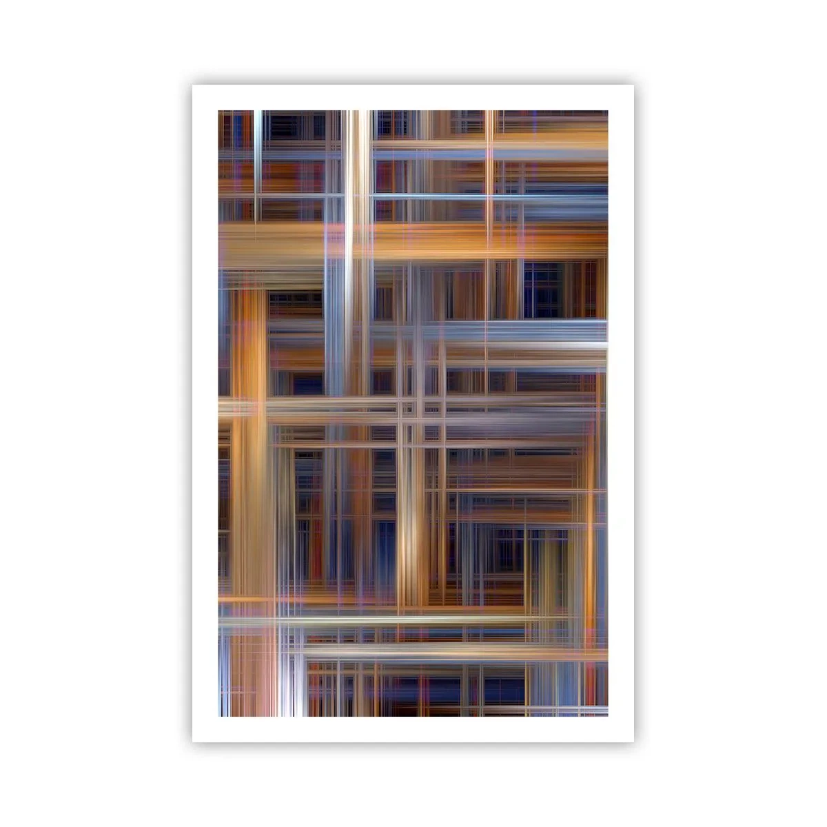 Plakat - Vævet af lys - 61x91 cm
