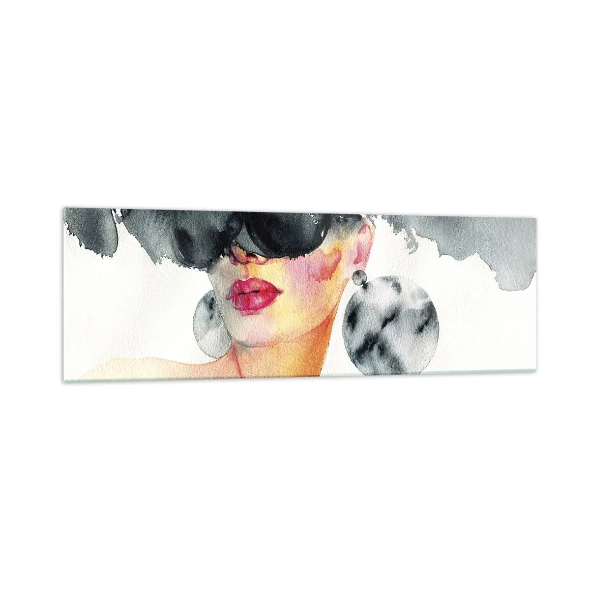 Billede på glas - Hemmeligheden bag elegance - 160x50 cm