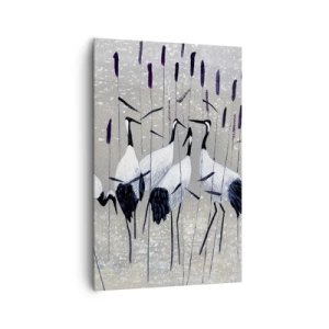 Lærredstryk - Billede på lærred - Blandt sine egne - 80x120 cm