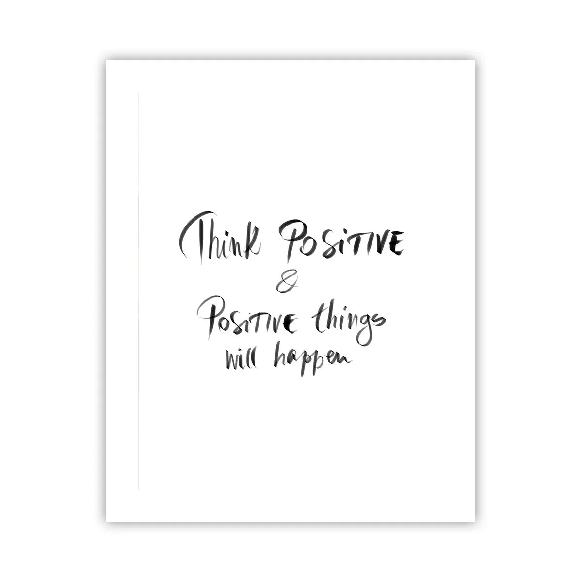 Plakat - Hvordan skal man leve? - 40x50 cm