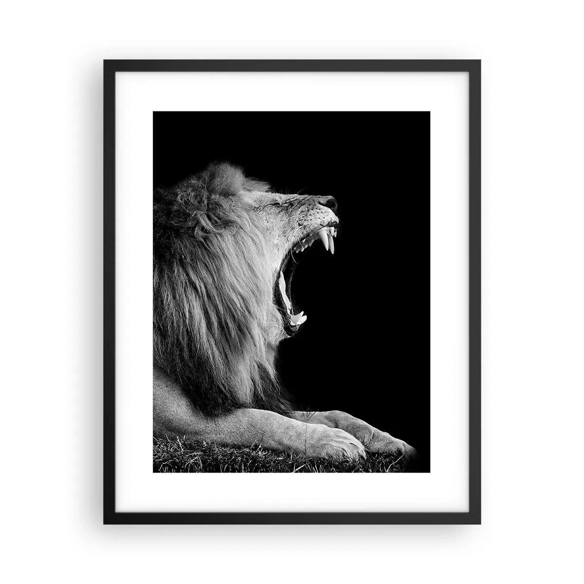 Plakat i sort ramme - Uden tvivl - 40x50 cm