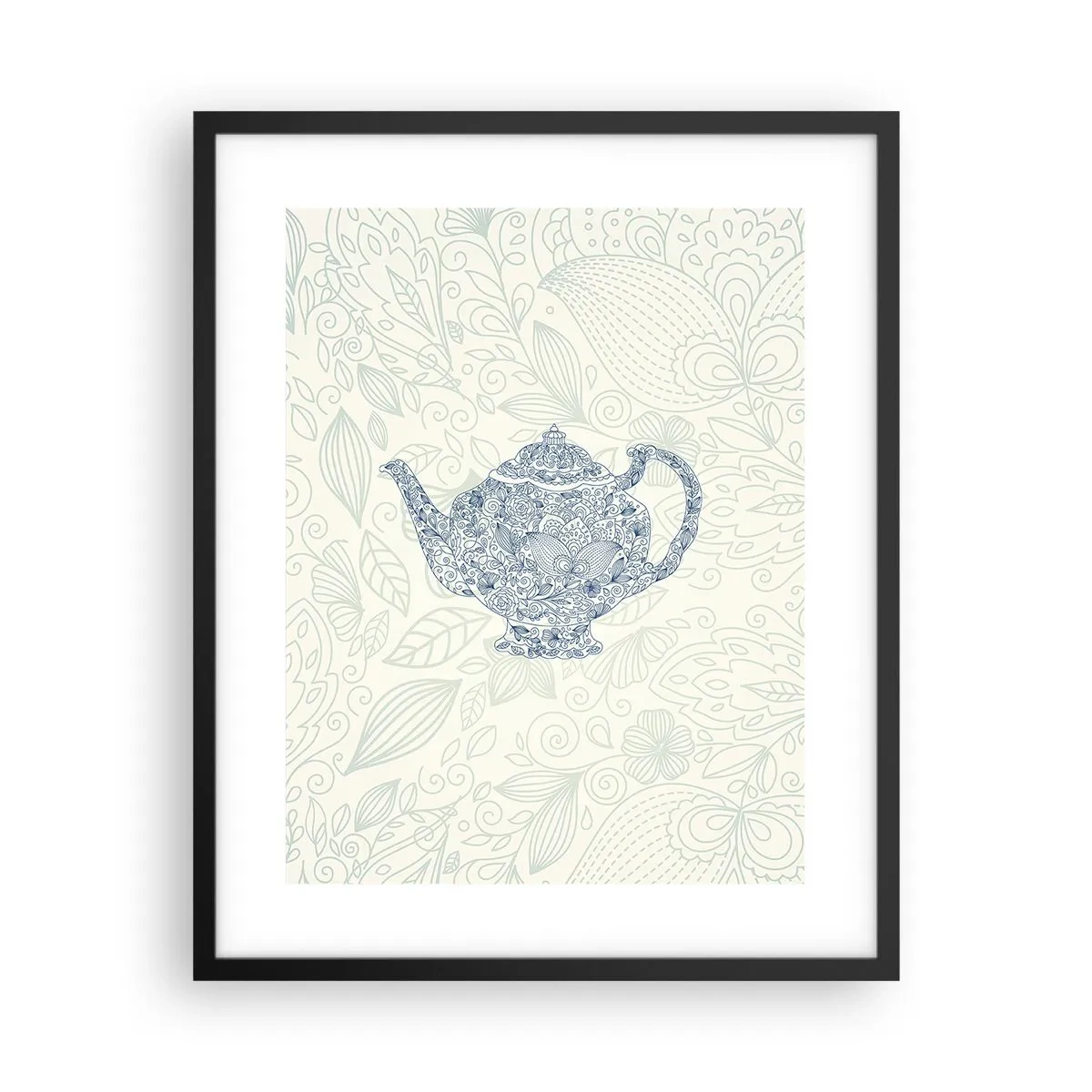 Plakat i sort ramme - Teens charme - 40x50 cm