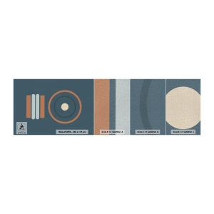 Prøve Fototapet Premium Canvas - Essensen af tingene - Abstraktion, Stykke, Grafik - 100x30 cm