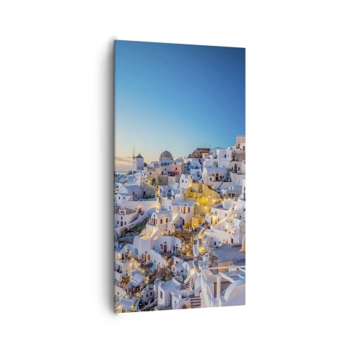 Lærredstryk - Billede på lærred - Essensen af græskhed - 65x120 cm