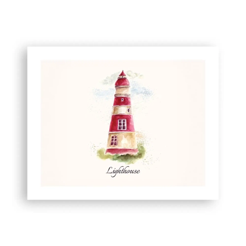 Plakat - Altid vejret omkring - 50x40 cm