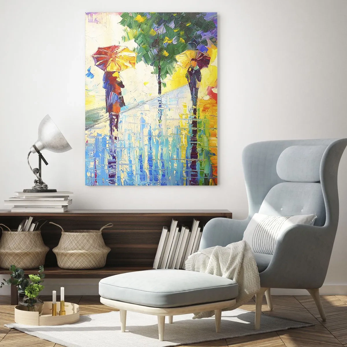 Billede på glas - Og alt er klart - 50x70 cm