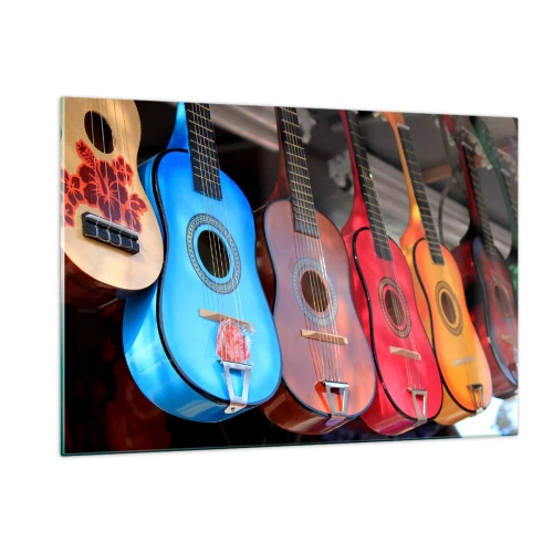 Billede på glas - Latino vibes - 120x80 cm