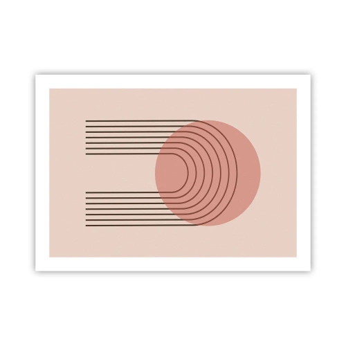 Plakat - Uimodståelig tiltrækningskraft - 70x50 cm