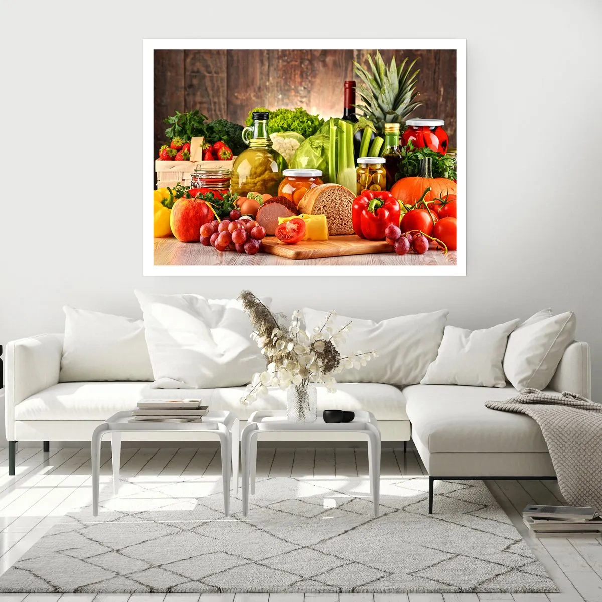 Plakat - Røget, ristet, marineret - 70x50 cm