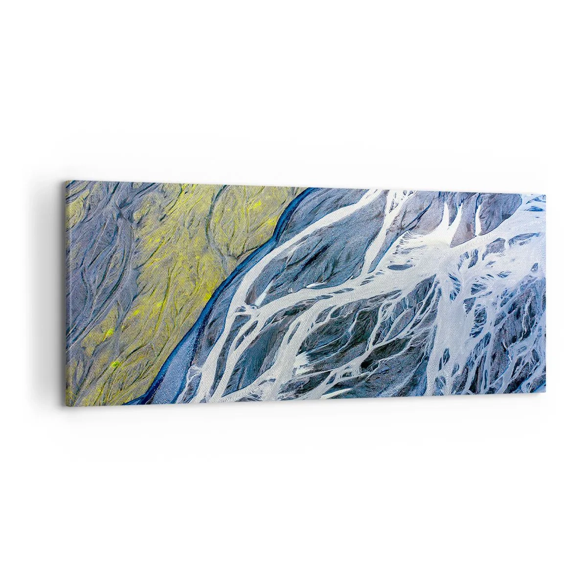 Lærredstryk - Billede på lærred - Naturens hulemalerier - 100x40 cm