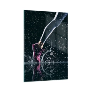 Billede på glas - Så meget som du kan - 70x100 cm